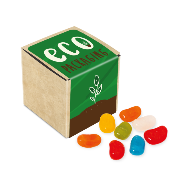 Eco Range – Eco Kraft Cube – Jolly Beans